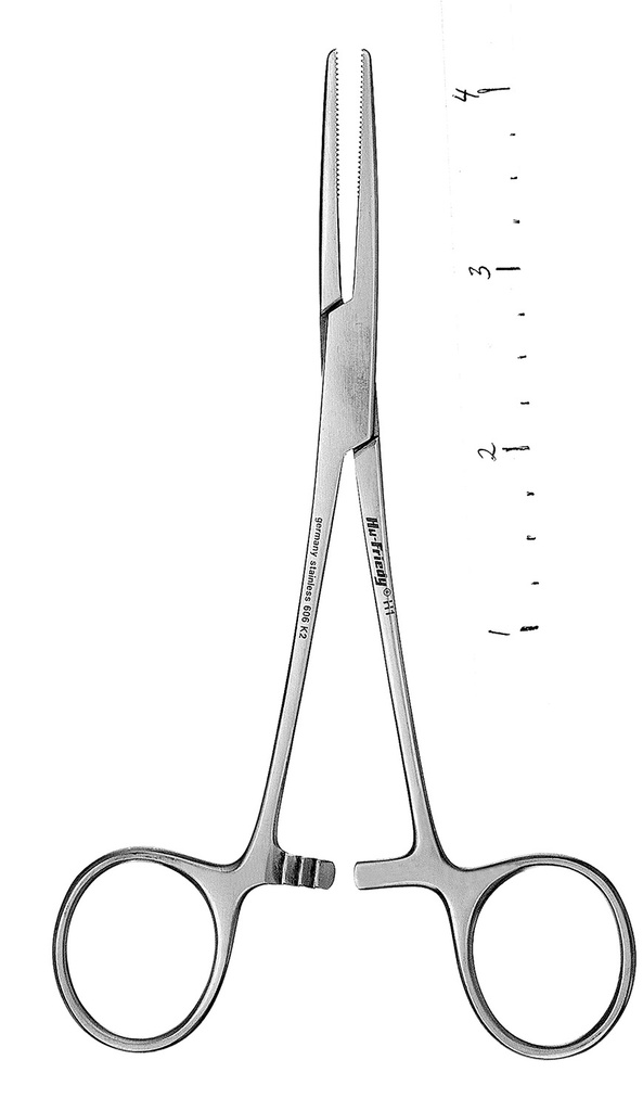 Pince hémostatique Kelly #1 14cm droite - Hu-Friedy - Delynov