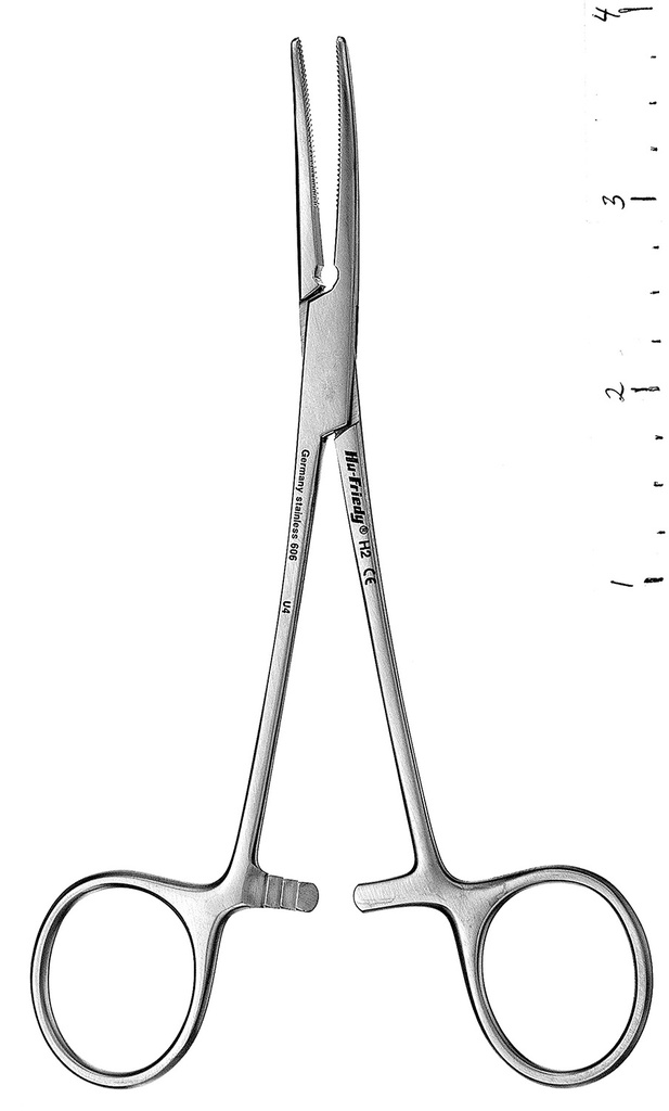 Pince hémostatique Kelly #2 14cm courbée - Hu-Friedy - Delynov