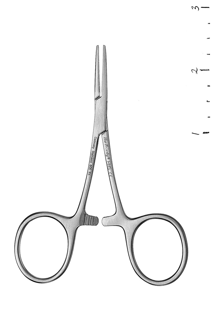 Pince hémostatique Hartmann 10 cm droite (HHS) - Hu-Friedy - Delynov