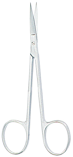 Straight Scissors for 11.5 cm Iris - Omnia - Delynov