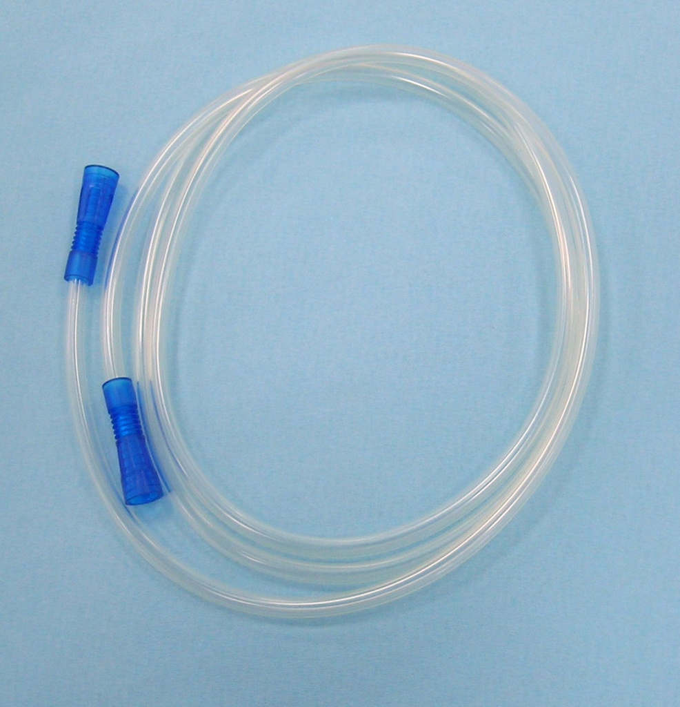 10 surgical suction tubings 220cm with conical fittings - Omnia - 32.F7078.00 - Delynov