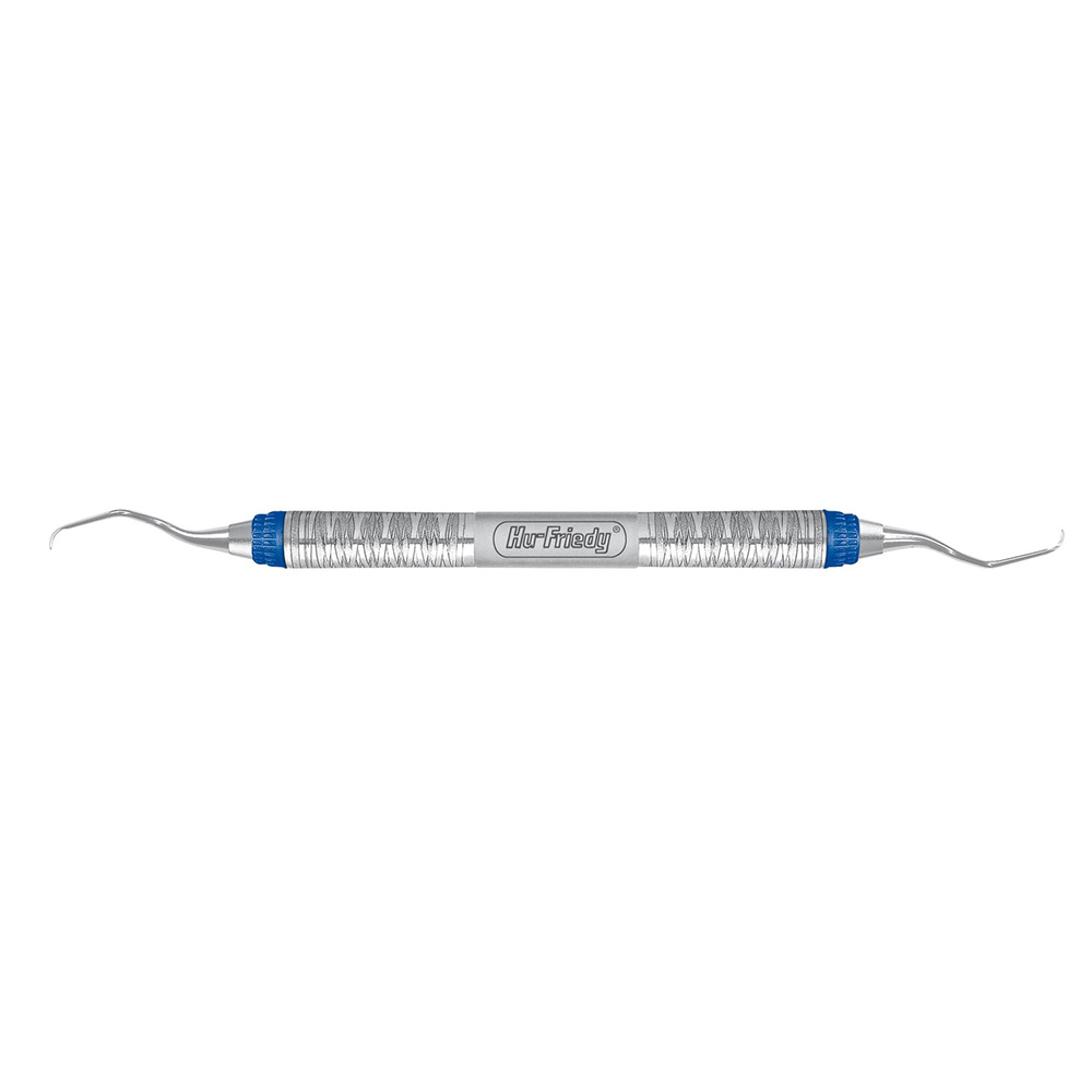 Gracey Curette Number 213/214 with Number 7 Blue Mini Handle - Hu-Friedy - Delynov