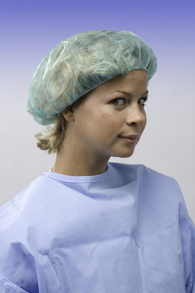 Round Green Elastic Cap - Omnia - Delynov