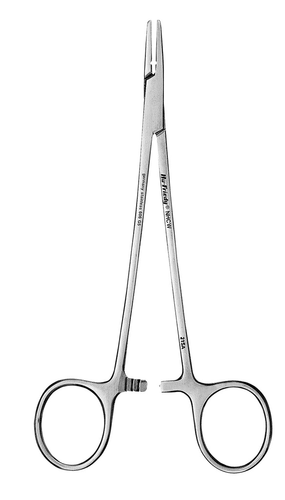 Porte-aiguille Crile-Wood rainure 15 cm 3 à 6/0 (NHCW) - Hu-Friedy - Delynov