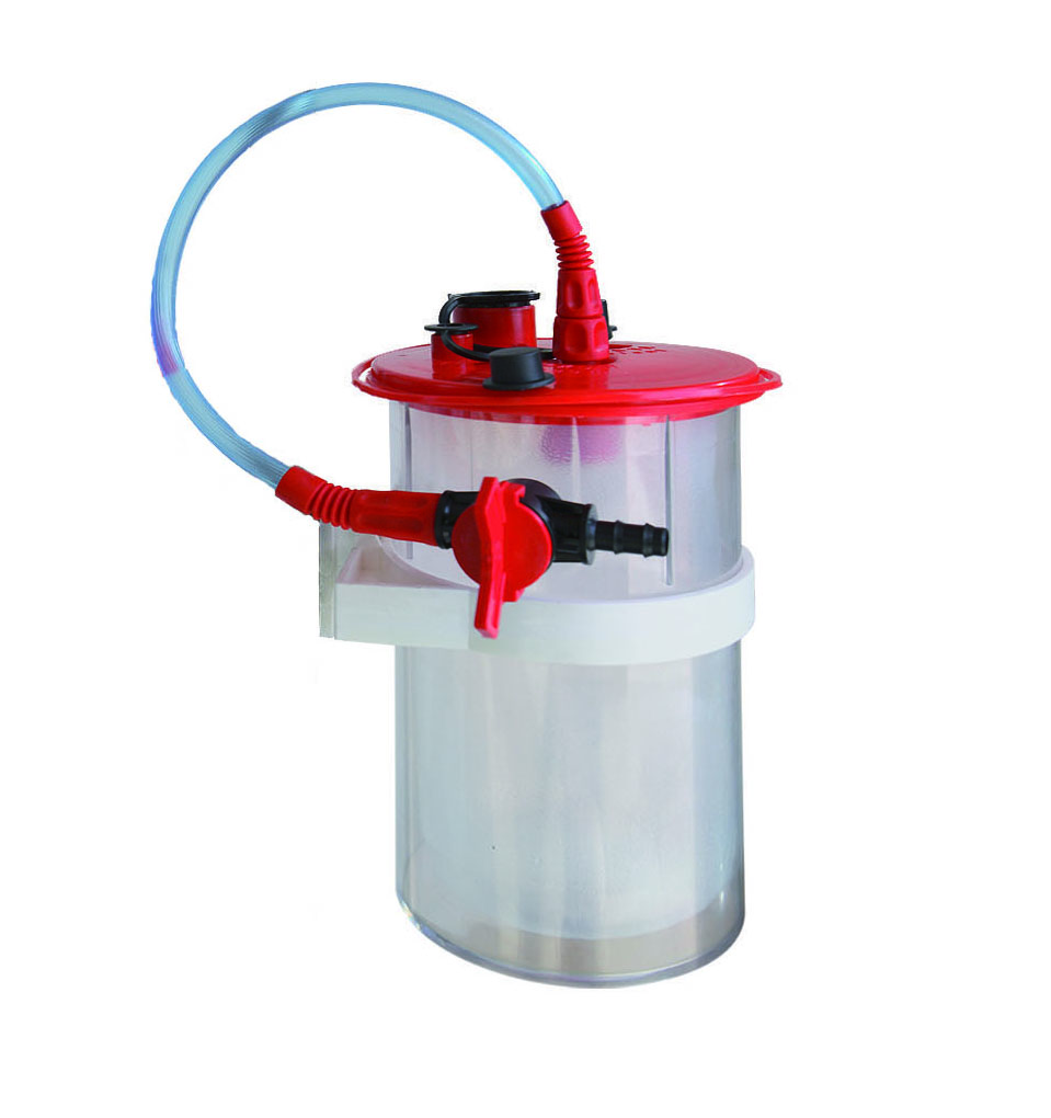 Omnia - Delynov Liquid Waste Collection Bag Canister for Dental Surgery