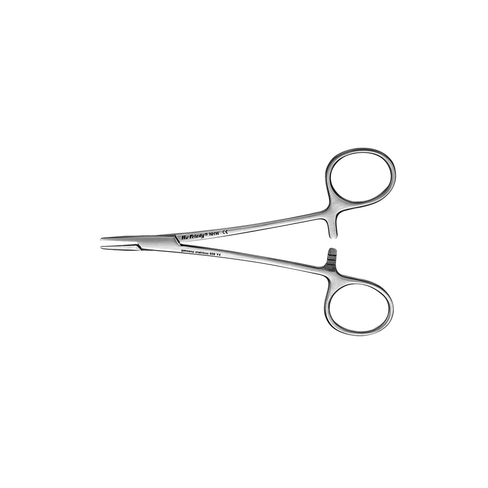 Surgical Needle Holder Webster Smooth 13cm 8 to 10/0 - Hu-Friedy - Delynov