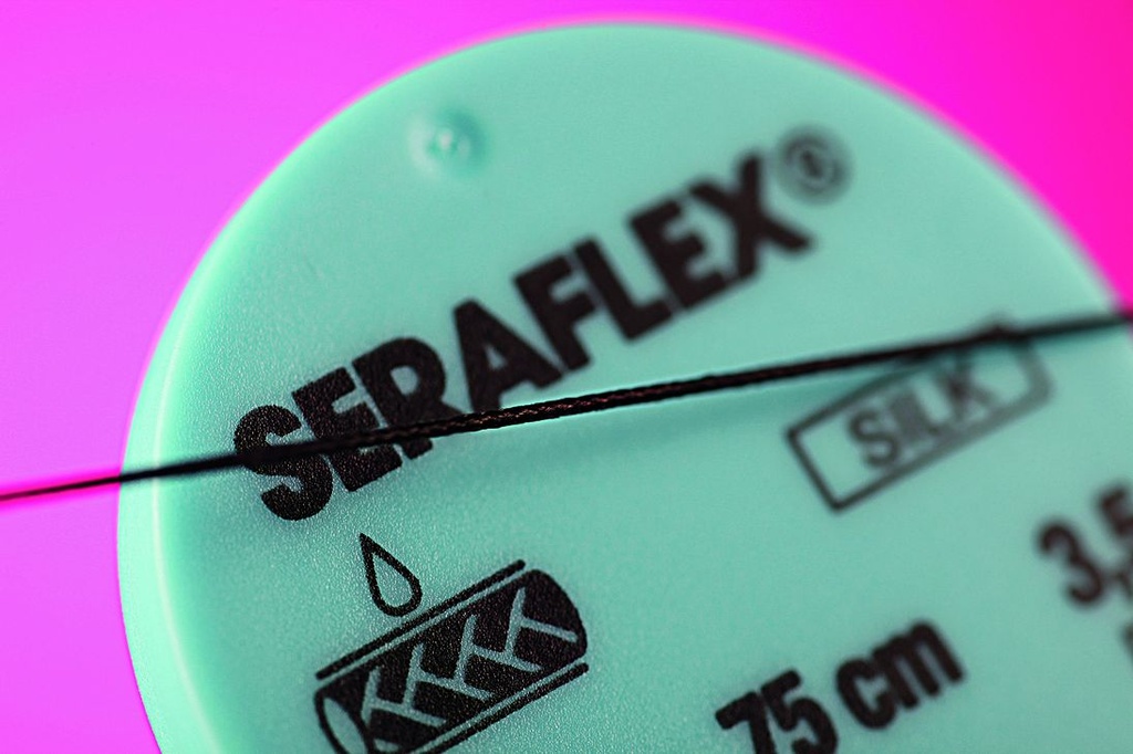 X24 SERAFLEX Noir 2 (3/0) 1x0.75 DS- 15 - Serag Wiessner - Fil de suture (IO203413) - Delynov