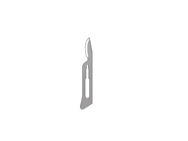 Lame de scalpel stérile jetable - Omnia - Delynov