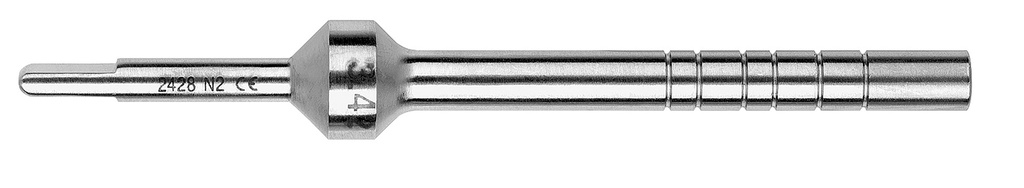 Ostéotom Bone-Pusher #3.42droit 4.2mm cylindrique - Hu-Friedy - Delynov