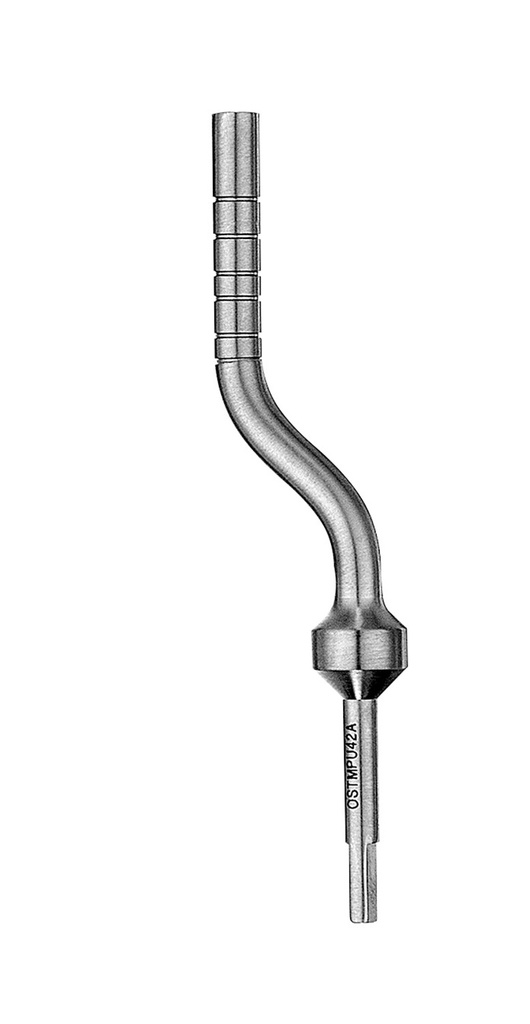 The translation of the product title into English for the Delynov website would be: Osteotomy Bone Pusher Number 5.42 Bayonet 4.2mm Cylindrical - Hu-Friedy - Delynov.