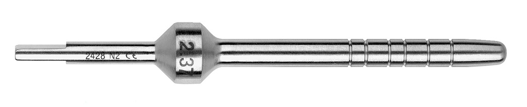 Ostéotom Bone-Spreader #2.37 convexe droit 3.7mm - Hu-Friedy - Delynov