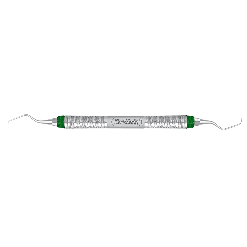 Curette Gracey #7/8 manche #7 AF oral/bucal vert - Hu-Friedy - Delynov