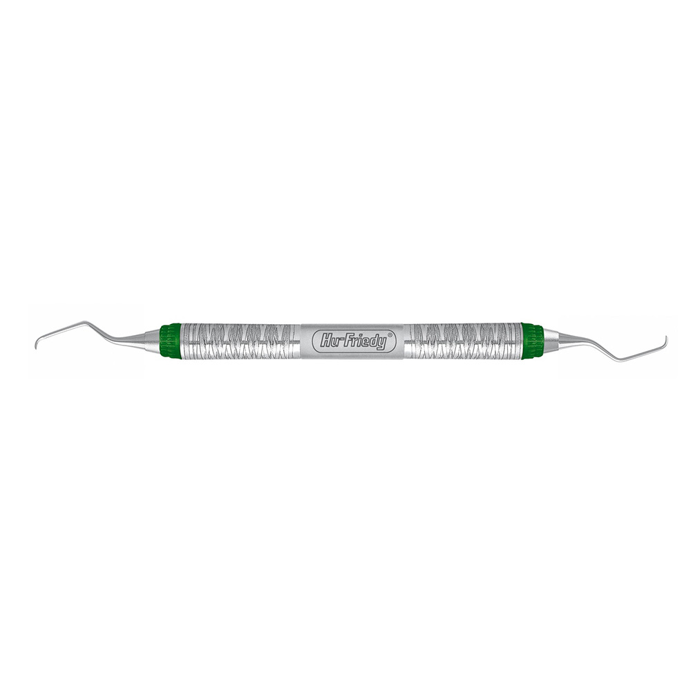 Gracey Curette n°7/8 with n°7 green handle for oral/buccal surgery - Hu-Friedy - Delynov