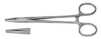 Needle holder Mayo-Hegar 16 cm - Helmut Zepf (41.256.16) - Delynov