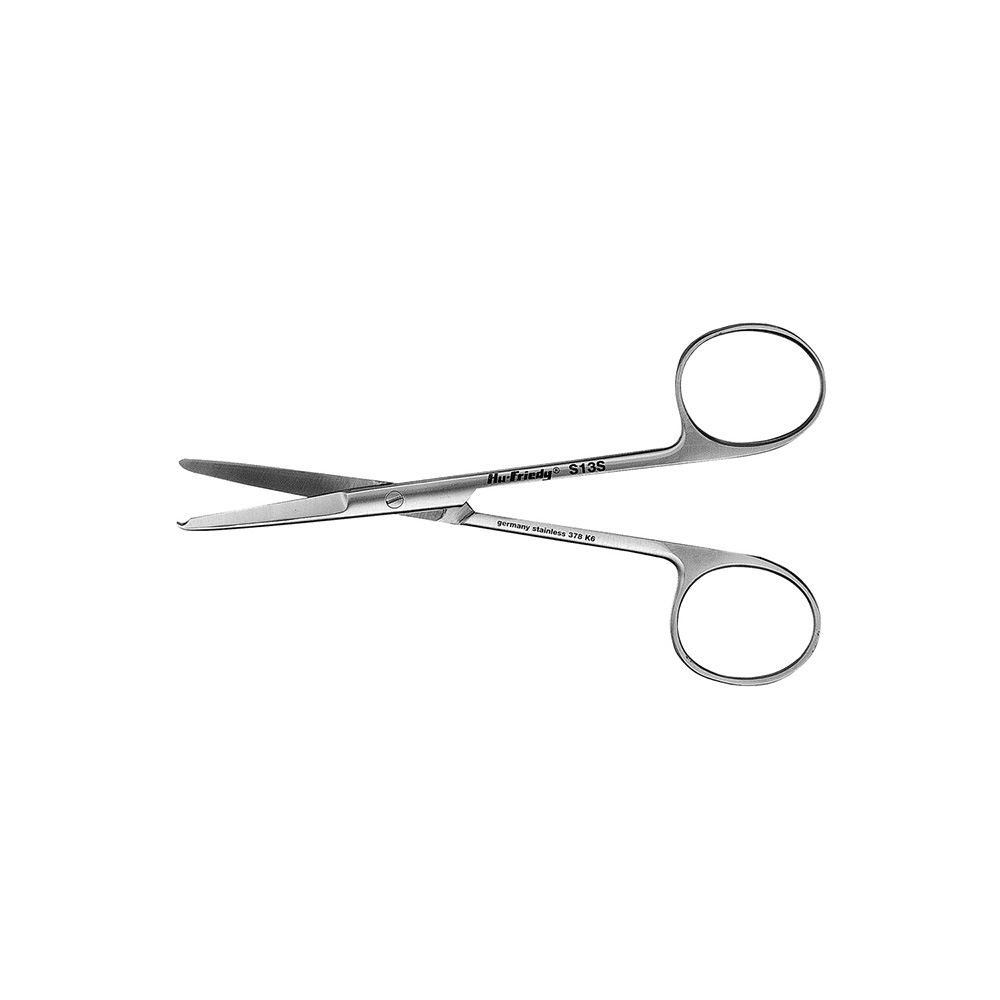Scissors Hu-Friedy Number 13S straight 12cm for sutures - Hu-Friedy - Delynov