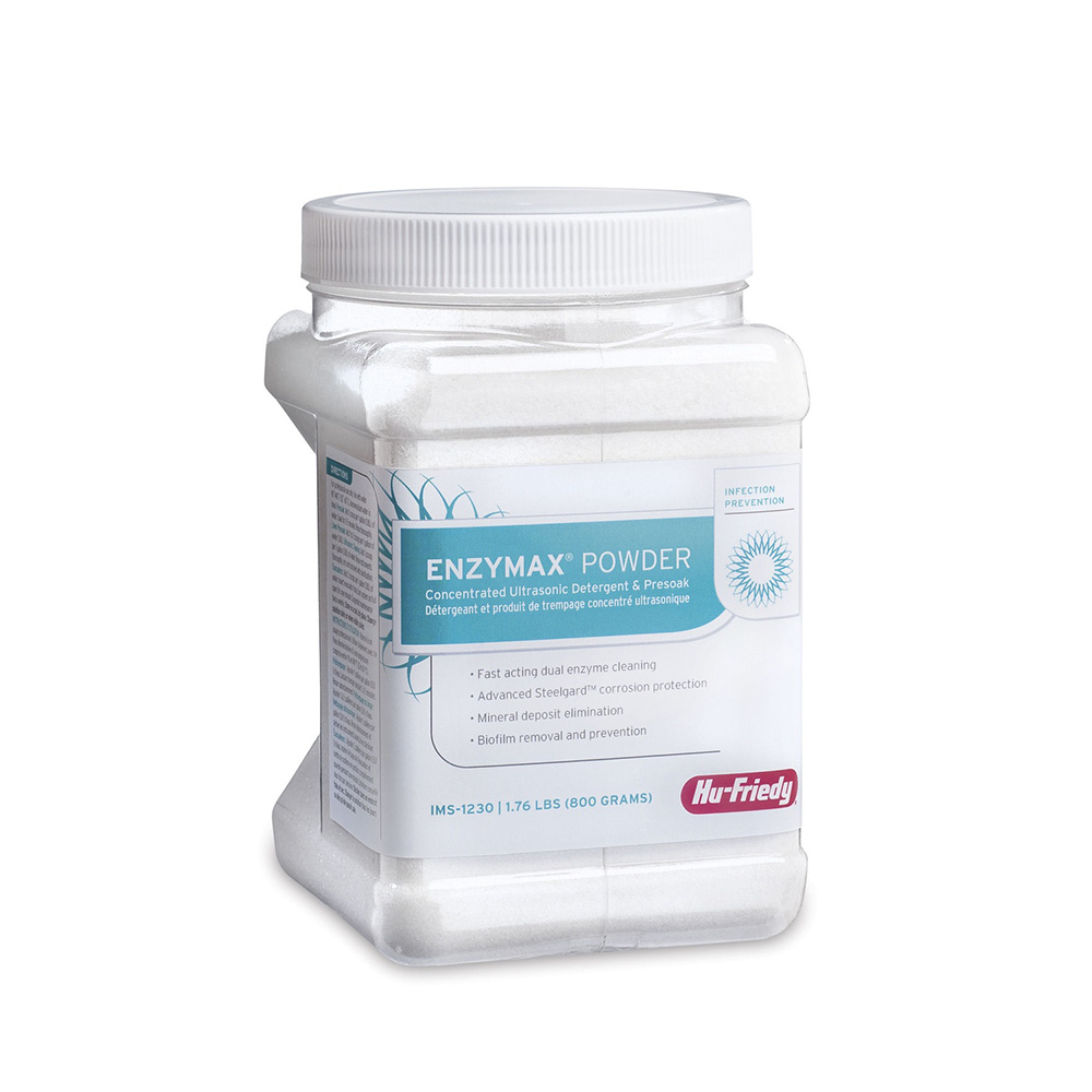 IMS Enzymax 800g Powder Detergent Bottle with Measuring Spoon - Hu-Friedy - Delynov