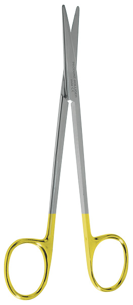 Metzenbaum straight scissors 14cm in stainless steel - Acteon (651.00TC) - Delynov