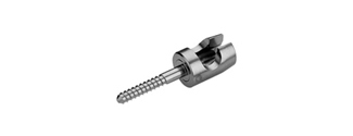 x2 root extraction screws for BENEX system 2.1mm, 10mm long - Helmut Zepf