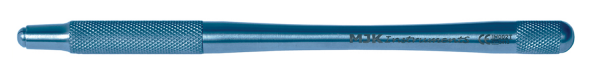 Porte-lame titane bleu 11 cm - MJK (IH002TB) - Delynov 