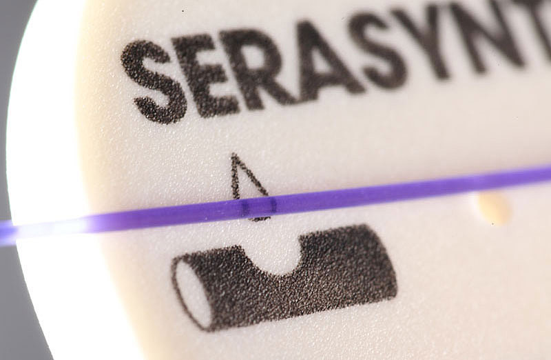 X24 SERASYNTH violet 1.5(4/0 1x0.70 DS- 15 - Serag Wiessner - Fil de suture (9O153213) - Delynov