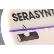 X24 SERASYNTH violet 1 (5/0 1x0.70 DS- 15 - Serag-Wiessner - Suture thread (9O103213) - Delynov