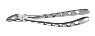 DAVIER. FORME ANGL.. FIG.7 - Helmut Zepf (12.007.00Z) could be translated to Angled Davier Forceps, Figure 7 - Helmut Zepf (12.007.00Z) for a dental surgery product website in US English.