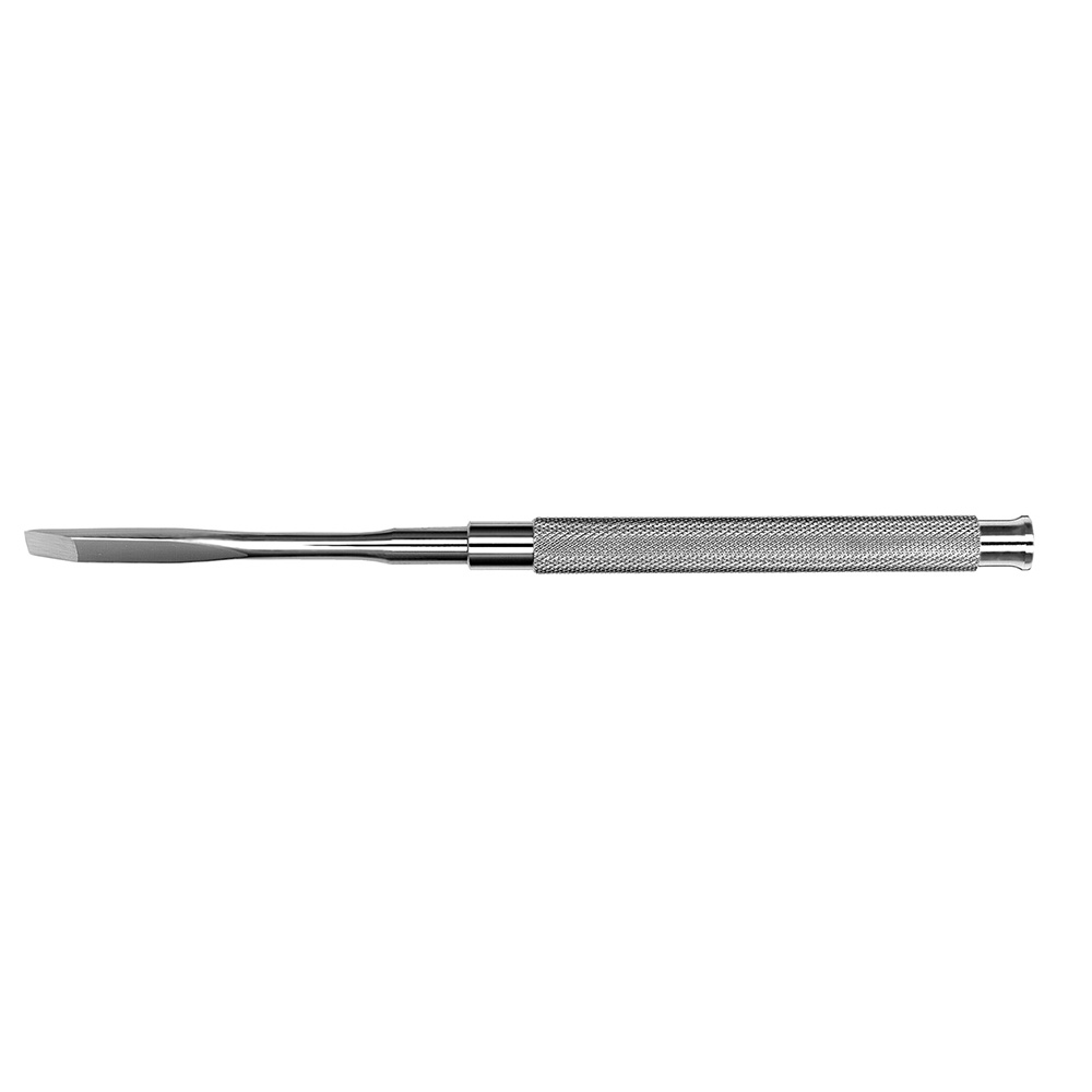 Translation: Kramer-Nevins bone scissors number 55 5.5mm handle number 524 - Hu-Friedy - Delynov