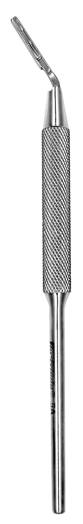5-angle round scalpel handle (10-130-05A) Compatible with standard blades - Hu-Friedy - Delynov