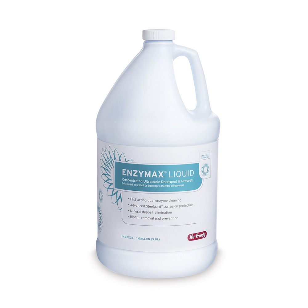 IMS Détergent Liquide Enzymax - Flacon réservé de 3.8 litres - Hu-Friedy - Delynov