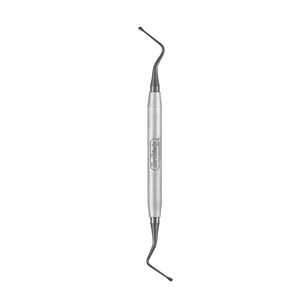 Scissors iris number 17 straight/delicate SuperCut from the Black series - Hu-Friedy - Delynov.