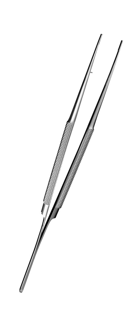 Surgical tweezers with 18 cm diamond jaws - Omnia - Delynov