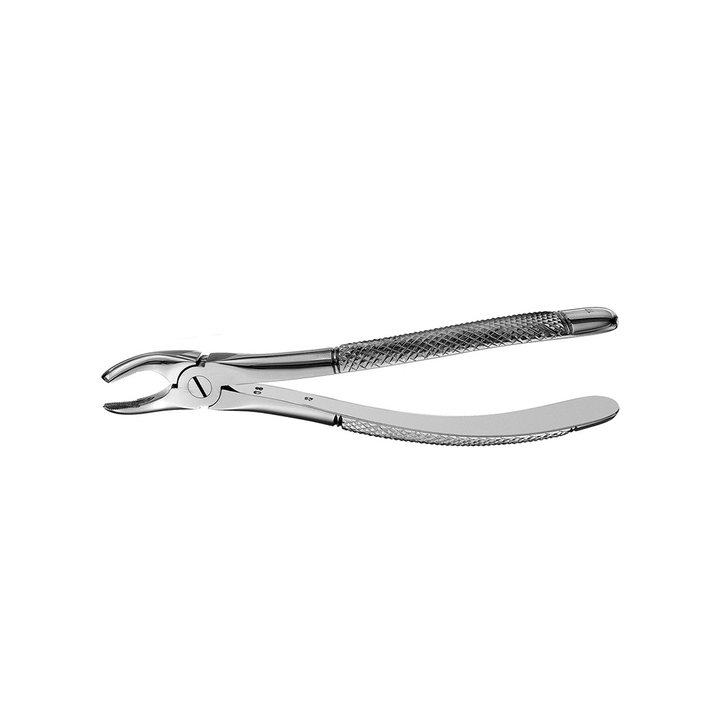 Translate the product title as Davier number 17 European superior molecular straight shining - Hu-Friedy - Delynov into European Superior Straight Shining Dental Forceps - Hu-Friedy - Delynov