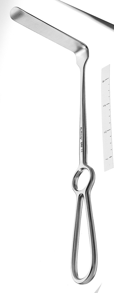 Surgical retractor no. 8 80x16mm folded outward - Hu-Friedy - Delynov