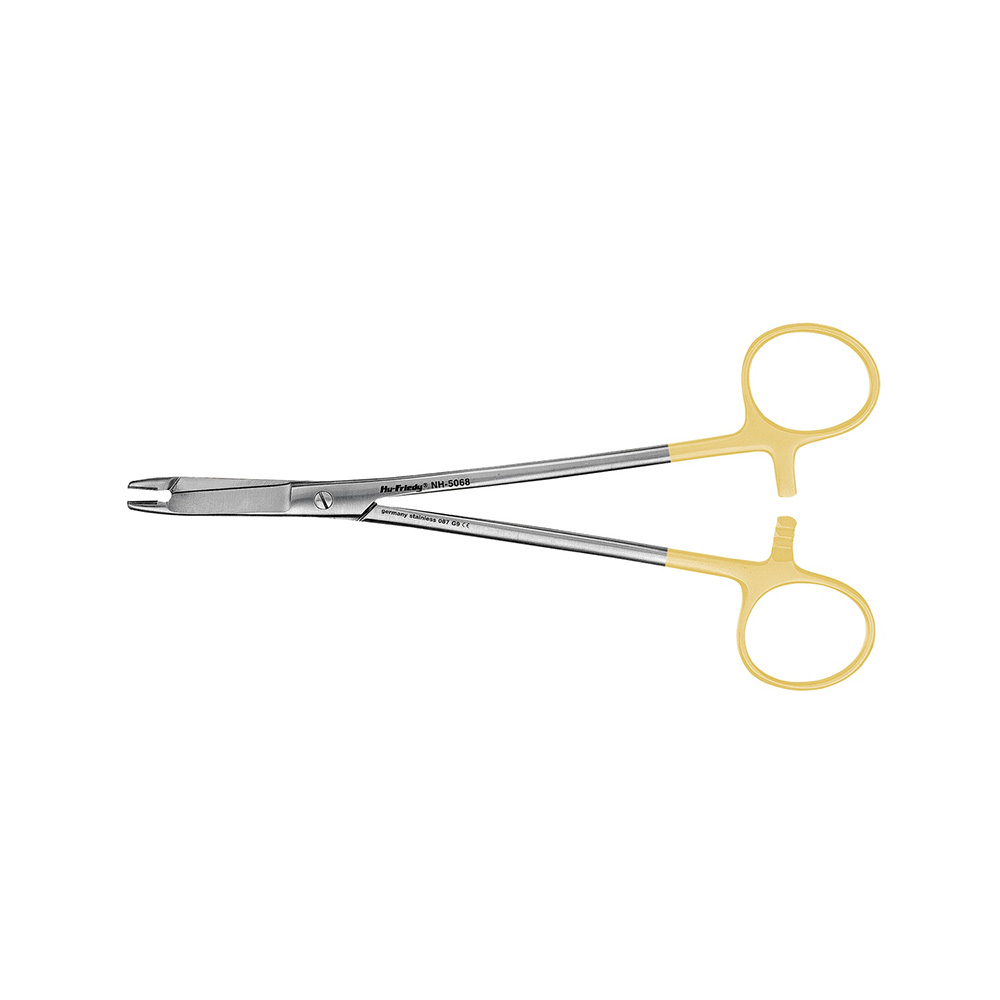 Needle holder/scissors Olsen-Hegar n°5068 tungsten carbide 17cm - Hu-Friedy - Delynov