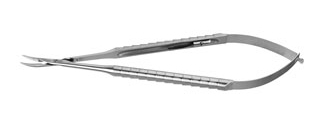 Curved needle holder - Helmut Zepf (41.011.17TC) - Delynov