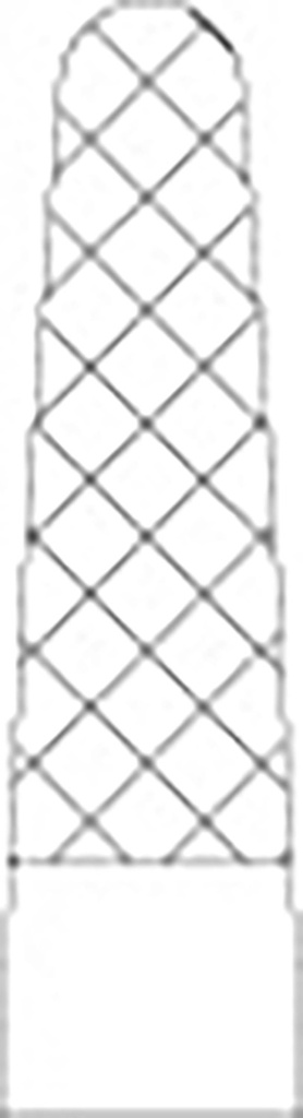 Porte-aiguille Castroviejo #5020R rond carb. Tunst.strié 14cm (NH5020R) - Hu-Friedy - Delynov