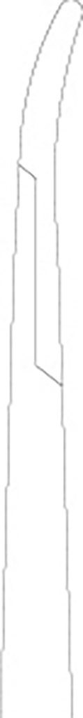 Micro-Surgical Needle Holder Velvart Curved 18 cm Diamond-coated 4 to 6/0 - Hu-Friedy