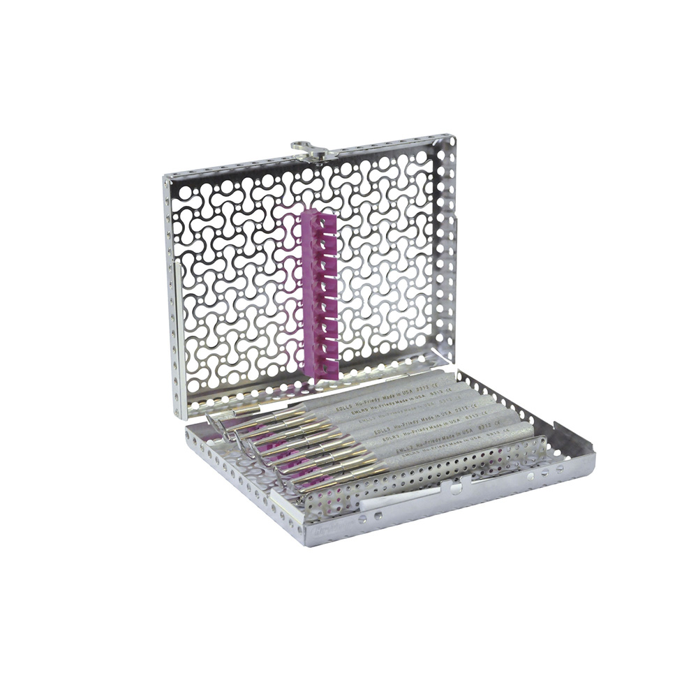 Kit Hoexter (8 Élévateurs, Pierre d’affûtage Céramique SSKC, Cassette) - Hu-Friedy - Delynov