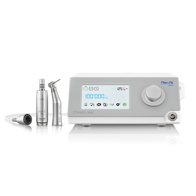 Nouveau Set Chiropro Plus 3rd Gen + CA 20:1L Micro-Séries + pédale sans fil + 50 lignes d'irrigation Bienair (1700891-001) pour l'implantologie.