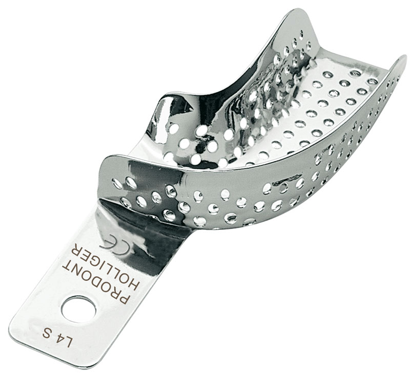 Half-arch impression tray model 4 left high - Acteon (3040.L4S) - Delynov