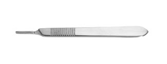Handle for solid blade number 3 for scalpels - Helmut Zepf (46.010.03) - Delynov
