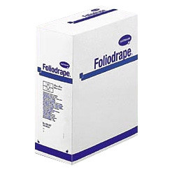1 carton of 4 boxes of 40 (160 pieces) Foliodrape Protect adhesive holed field 75x90cm - Hartmann (277517) - Delynov