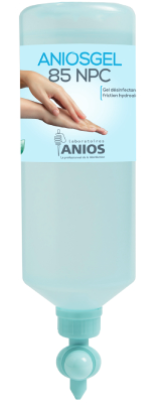 Carton de 12 x 1 L airless - Flacons de 1 L 3 ml airless/ABS - ANIOSGEL 85 NPC - Anios (1644333) - Delynov