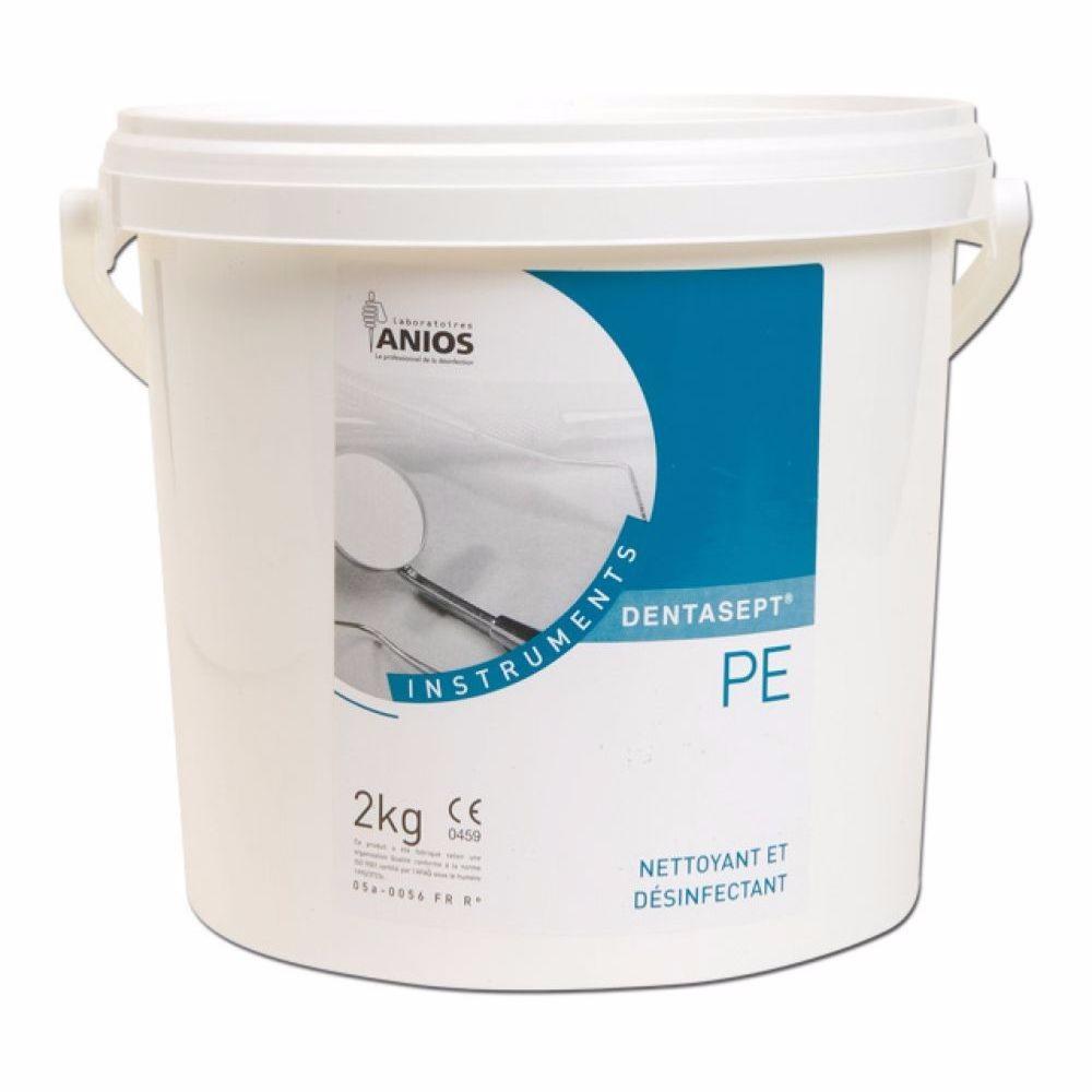 Bucket of 2 kg of disinfectant DENTASEPT PE Anios (056061R8) - Delynov - for Dental Surgery