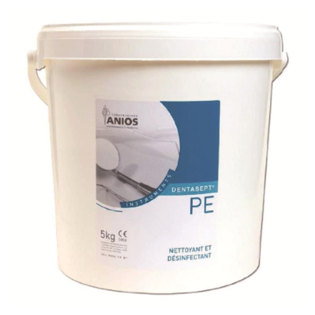 5 kg bucket of DENTASEPT PE Anios disinfectant - Delynov
