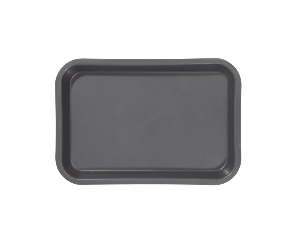 Mini-plateau sans compartiments gris ZIRC Delynov (23,6 x 16,1 x 2,3 cm) 