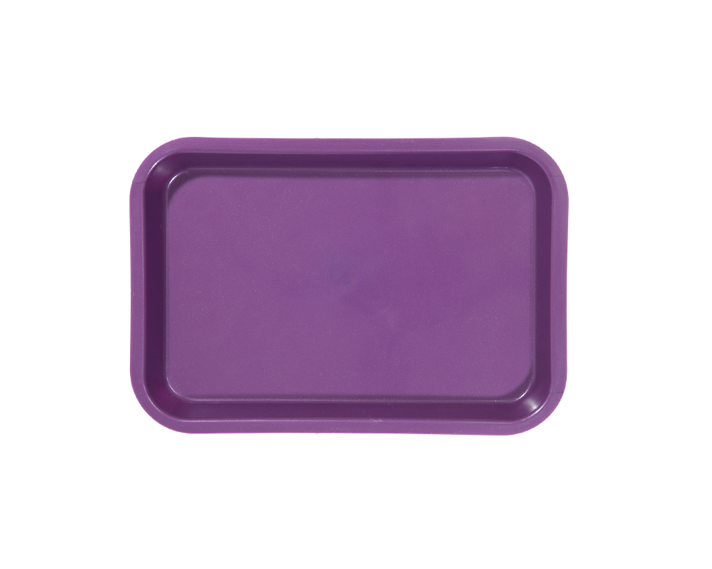 Mini-plateau sans compartiments prune ZIRC Delynov (23,6 x 16,1 x 2,3 cm) - Produit 