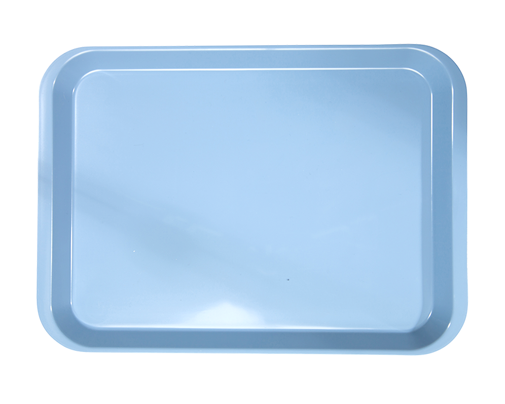 Plateau B-Lok without compartments blue (34.0 x 24.5 x 2.2 cm) - ZIRC - Delynov