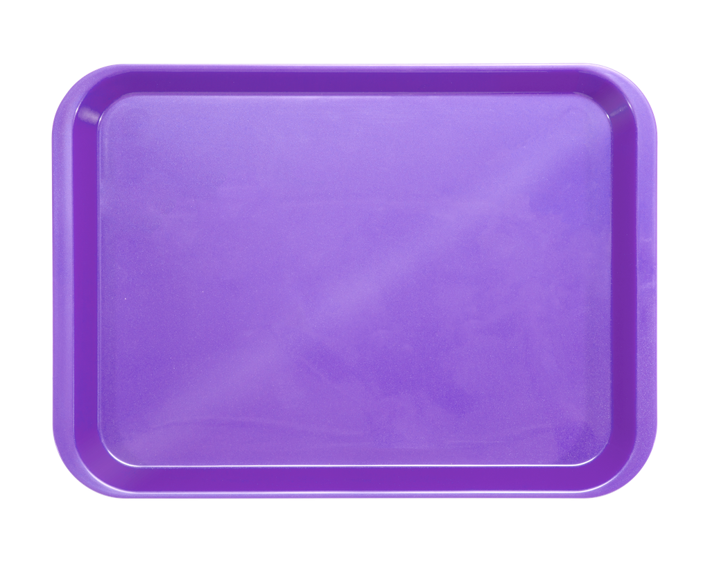 Plateau B-Lok without compartments (34.0 x 24.5 x 2.2 cm) - Neon Violet - ZIRC - Delynov - Product