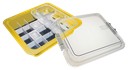 Complete materials tub with yellow neon accessories - ZIRC - Delynov